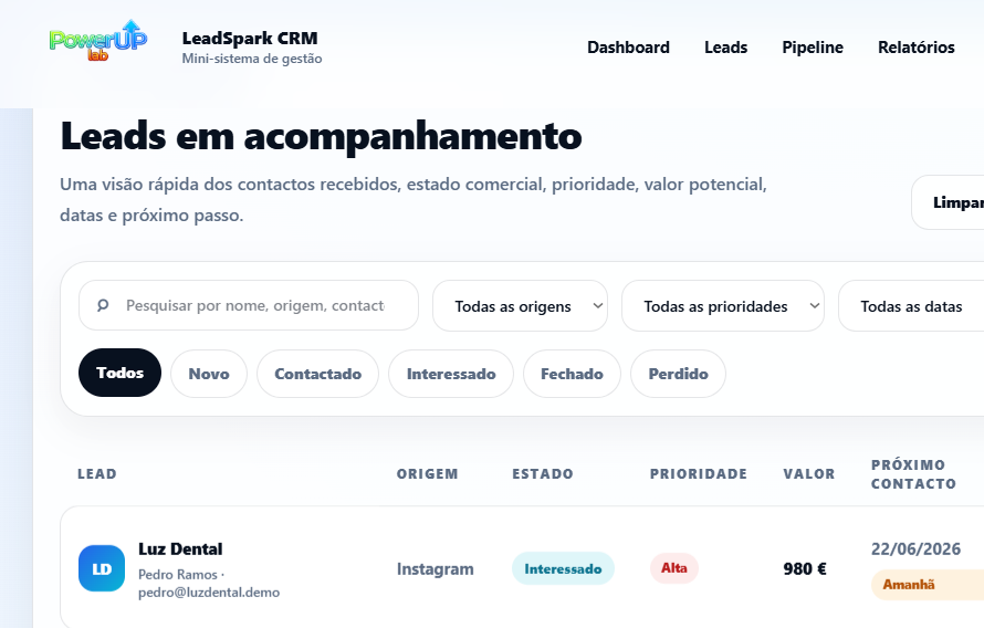 LeadSpark CRM